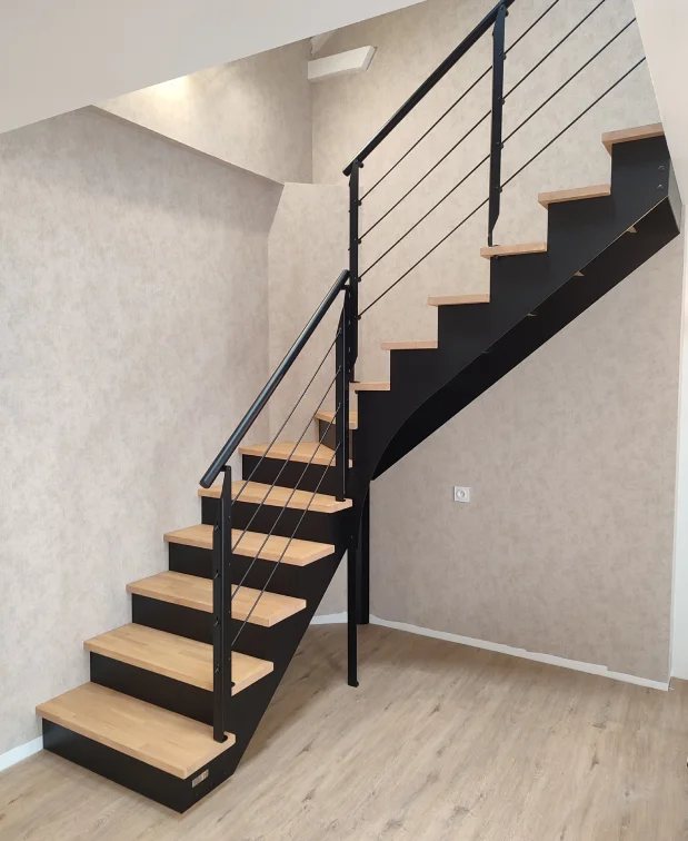 M3x Escalier Quart Tournant La Chapelle Sur Erdre Pose Descaliers